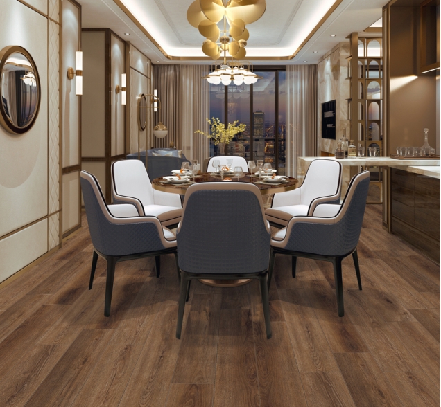 SPC ламинат "CronaFloor" Wood 4V Дуб Регин (1200*180*4 мм) — купить в Обнинске