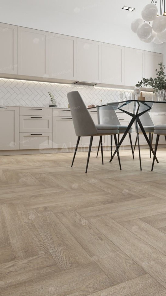 Виниловая плитка "Alpine Floor" Parquet LVT Дуб Ваниль Селект (590*118*2,5 мм) — купить в Обнинске
