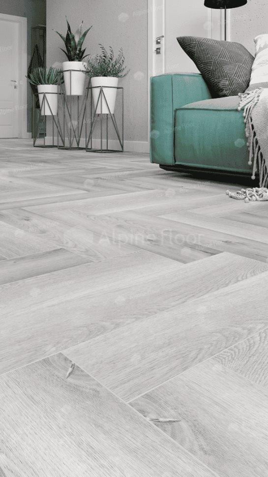 Виниловый ламинат "Alpine Floor" Parquet Light Дуб Лейтена (600*125*4 мм) — купить в Обнинске