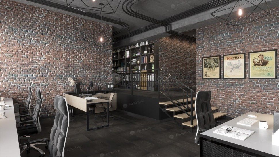 Виниловая плитка "Alpine Floor" Light Stone Ларнака (608*303*2,5 мм) — купить в Обнинске