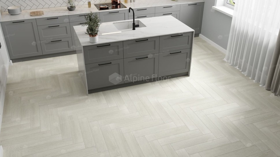 Виниловая плитка "Alpine Floor" Parquet LVT Зимний Лес (590*118*2,5 мм) — купить в Обнинске