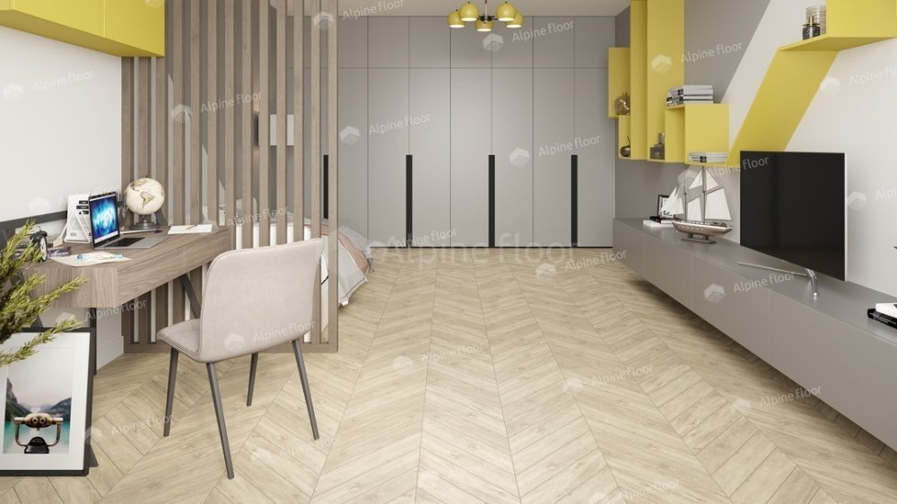 LVT плитка "Alpine Floor" Сонома (555*127*2,5 мм) — купить в Обнинске