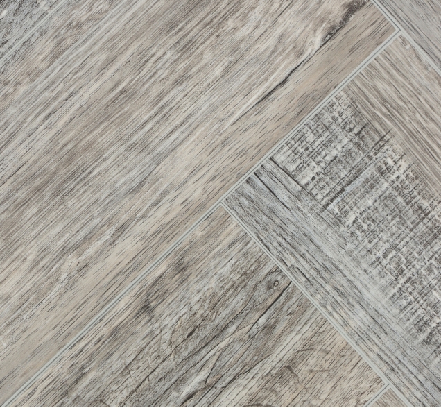 Виниловый ламинат SPC "Cronafloor" Herringbone Дуб Реймс (640*128*4,5 мм) — купить в Обнинске