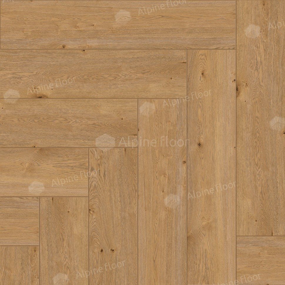 Виниловый ламинат "Alpine Floor" Parquet Light Дуб Хатиса (600*125*4 мм) — купить в Обнинске