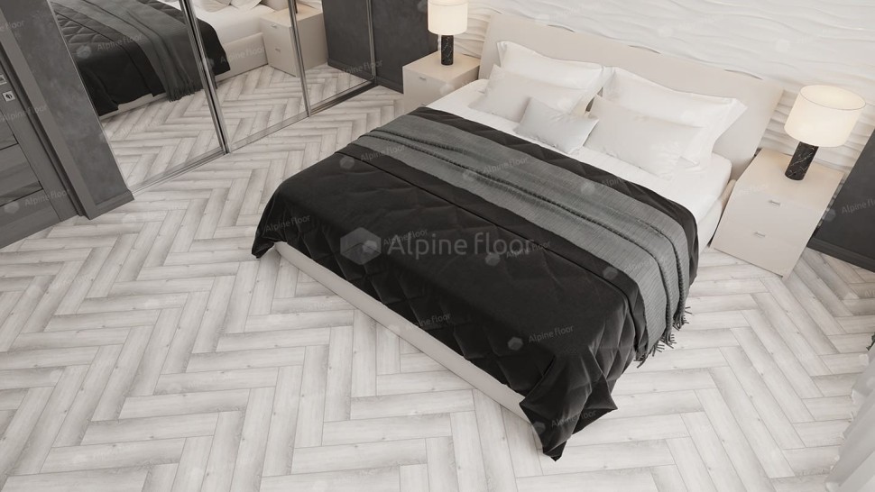 Виниловая плитка "Alpine Floor" Parquet LVT Дуб Альхена (590*118*2,5 мм) — купить в Обнинске