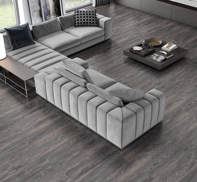 SPC ламинат "CronaFloor" Nano 4V Дуб Морёный (1200*180*3,5 мм) — купить в Обнинске