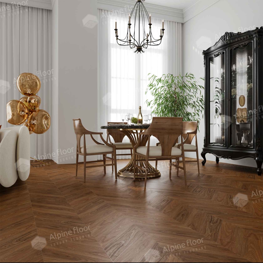 SPC ламинат "Alpine Floor" Орех Нойер (600*127*5 мм) — купить в Обнинске