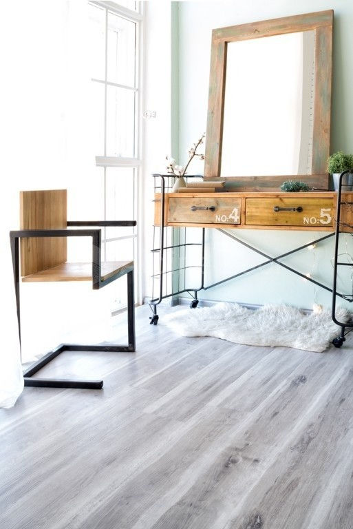 Кварцвиниловая плитка "Alpine Floor" Дуб Полярный  (1219*184*2мм) — купить в Обнинске