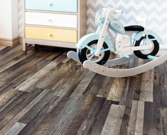 Кварцвиниловая плитка "Alpine Floor" Орех Состаренный (1219*184*3мм) — купить в Обнинске