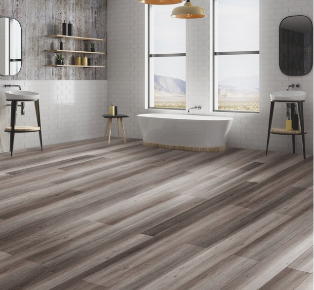 SPC ламинат "CronaFloor" Wood 4V Дуб Горный (1200*180*4 мм) — купить в Обнинске