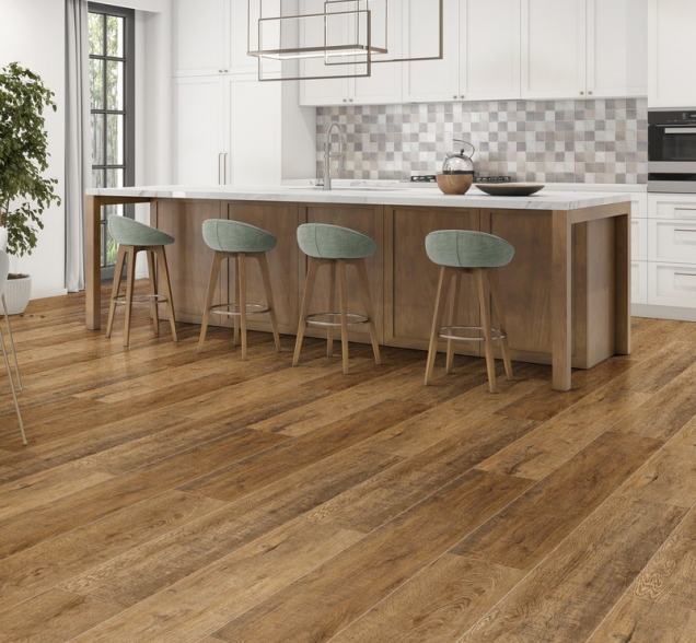 SPC ламинат "CronaFloor" Wood 4V Дуб Робуста (1200*180*4 мм) — купить в Обнинске