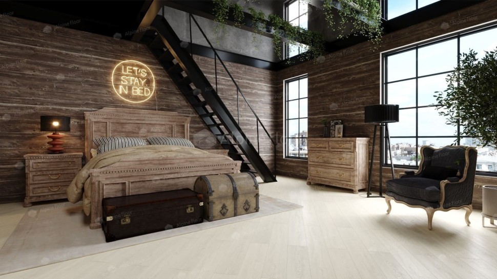 Виниловый ламинат "Alpine Floor" Classic Light MC Дуб Арктик (1220*183*3,5 мм) — купить в Обнинске