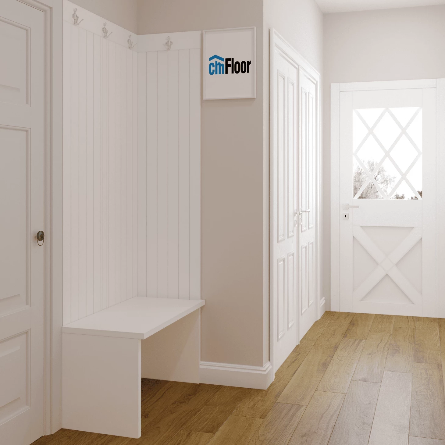 SPC плитка для пола Орех Американский (1220*180*4 мм) — купить в Обнинске