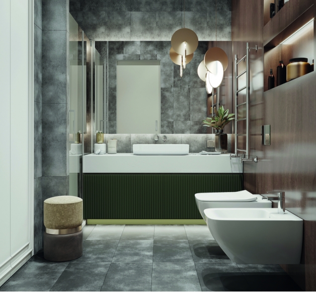 SPC ламинат "CronaFloor" Stone 4V Торнадо Серый (600*300*4 мм) — купить в Обнинске