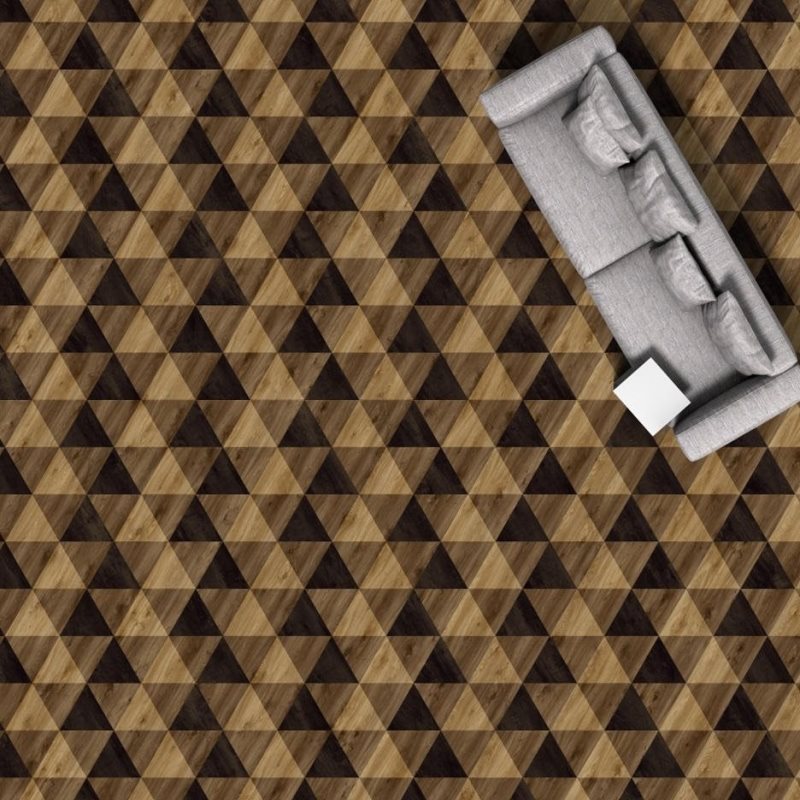 Виниловая плитка Triangles 362 (452,64*392*2,5 мм) — купить в Обнинске