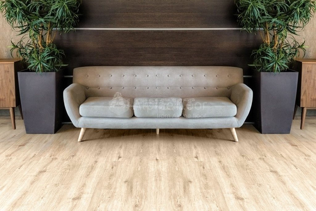 Замковая ПВХ плитка "Alpine Floor" Дуб Ваниль  (1220*183*4мм) — купить в Обнинске