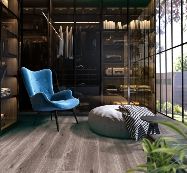 SPC ламинат "CronaFloor" Wood 4V Дуб Хельсинки (1200*180*4 мм) — купить в Обнинске