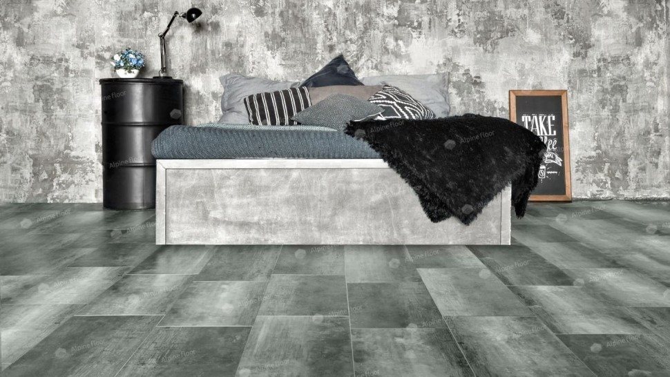 Виниловая плитка "Alpine Floor" Light Stone Корнуолл (608*303*2,5 мм) — купить в Обнинске