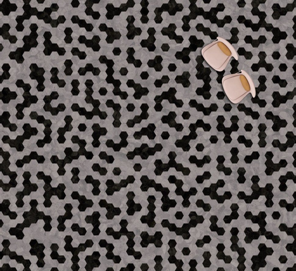 Виниловая плитка "Moduleo" Moods Hexagon 336 (226,32*196*2,5 мм) — купить в Обнинске