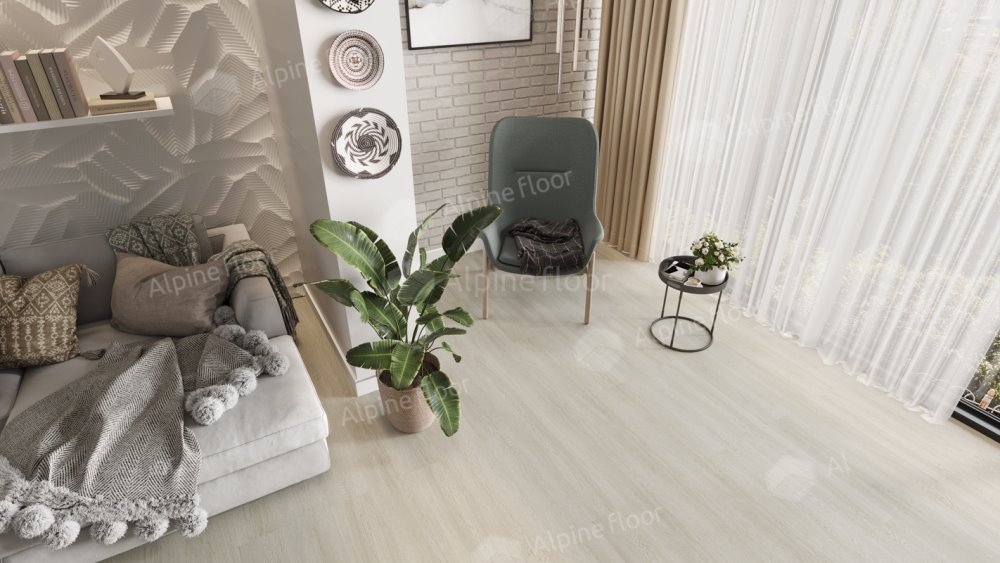 SPC Ламинат "Alpine Floor" Виваче (1220*183*4 мм) — купить в Обнинске