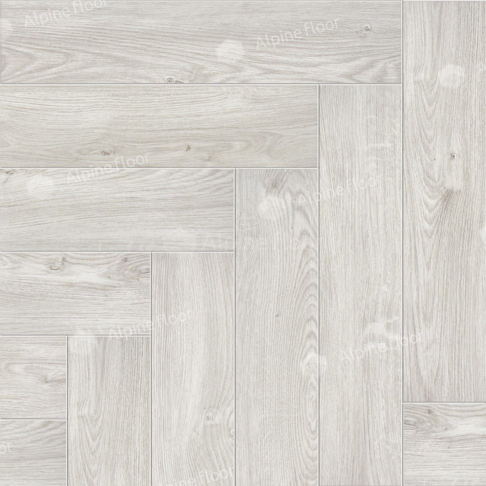 Виниловая плитка "Alpine Floor" Parquet LVT Снежный (590*118*2,5 мм) — купить в Обнинске