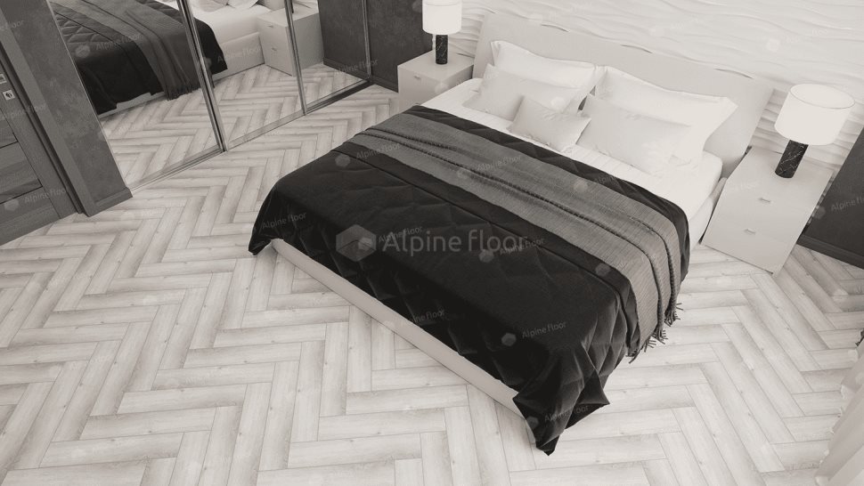 Виниловый ламинат "Alpine Floor" Parquet Light Дуб Альхена (600*125*4 мм) — купить в Обнинске