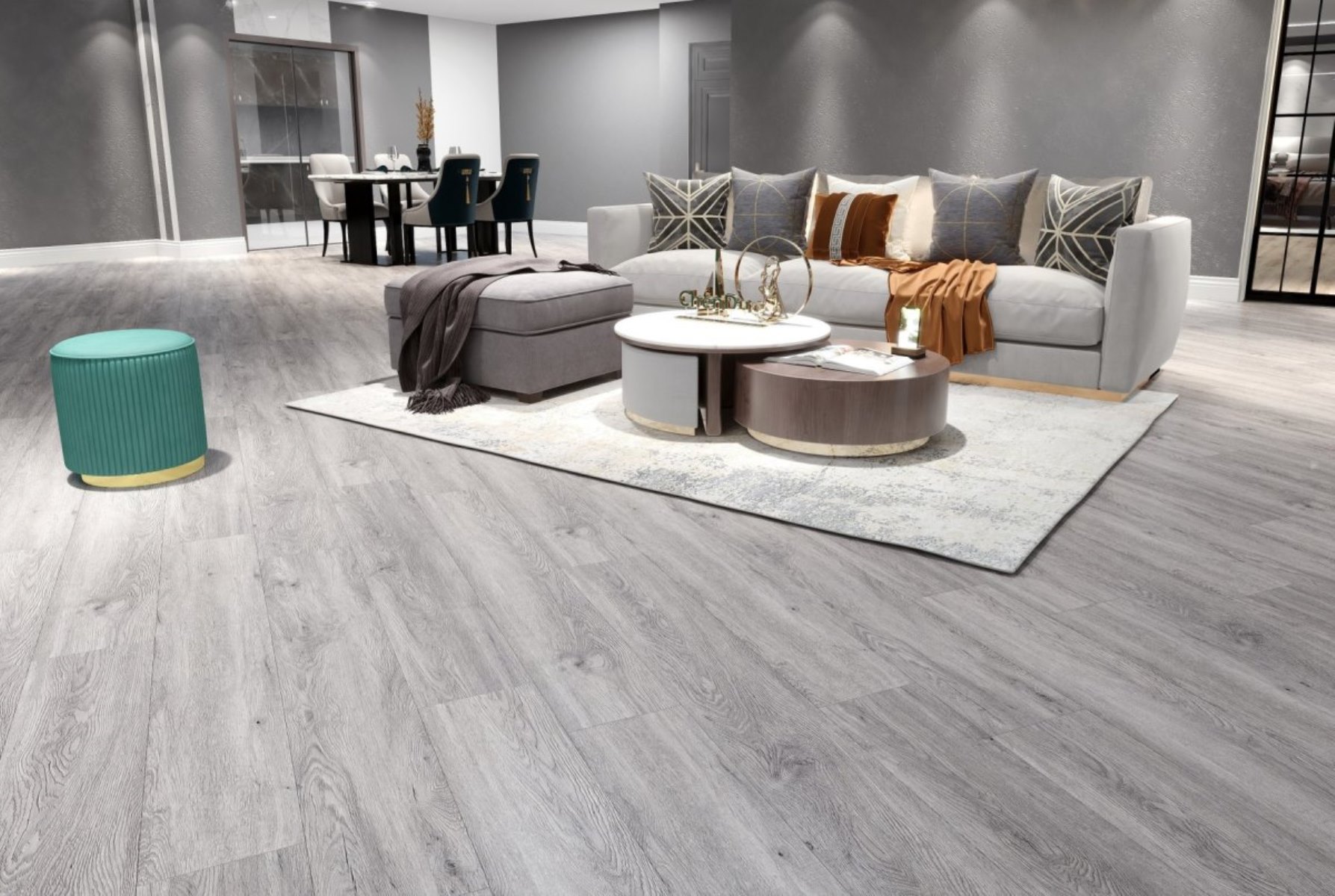 SPC ламинат "OneFloor" ЕСО 5064 (4V фаска) (1220*184*4 мм) — купить в Обнинске