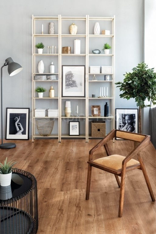 Замковая ПВХ плитка "Alpine Floor" Дуб Royal Синхронное тиснение  (1220*183*6мм) — купить в Обнинске