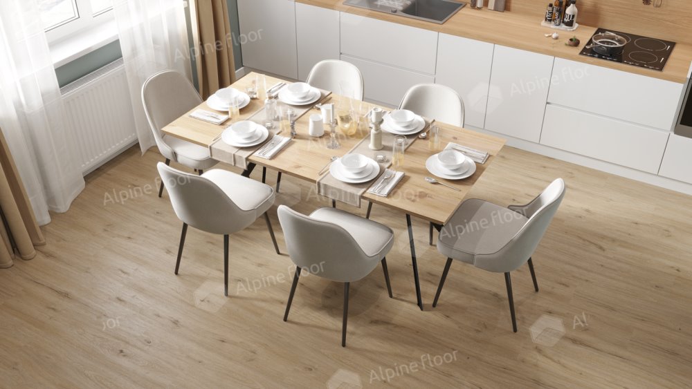 SPC Ламинат "Alpine Floor" Ларго (1220*183*4 мм) — купить в Обнинске