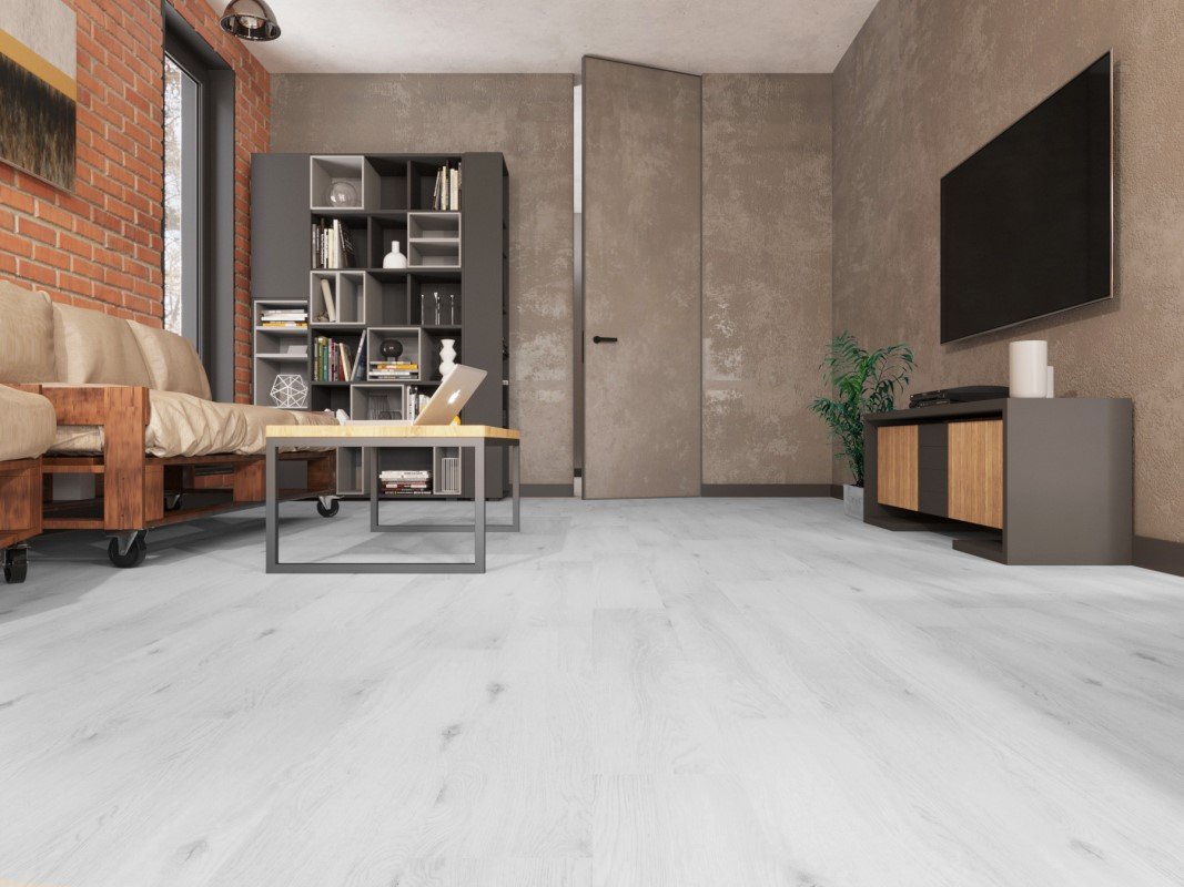 Замковая ПВХ плитка "Art Tile" Ясень Эдмонтон (920*150*4 мм) — купить в Обнинске