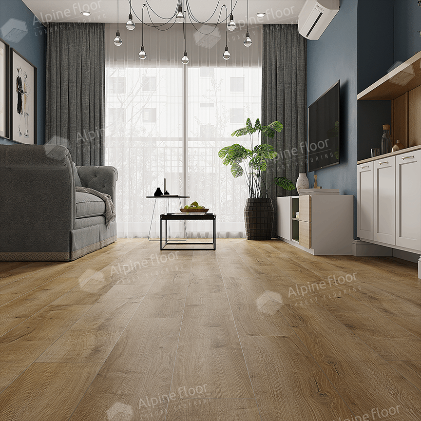 Ламинат "Alpine Floor" Дуб Бирмингем (1285*192*8 мм) — купить в Обнинске