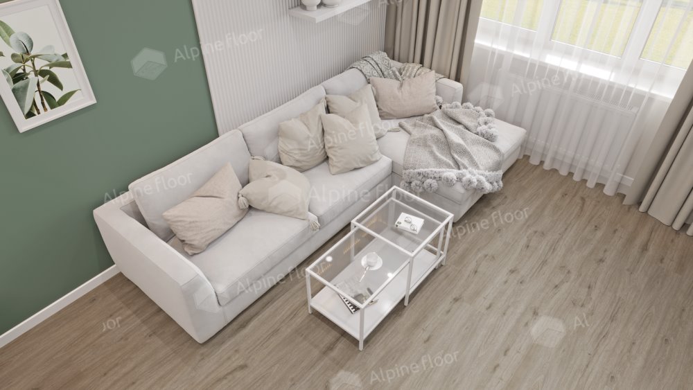 SPC Ламинат "Alpine Floor" Прэсто (1220*183*4 мм) — купить в Обнинске