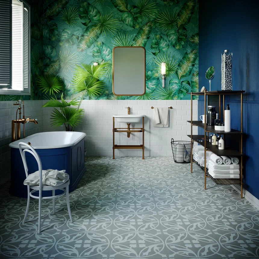 Кварцвиниловая плитка "Invictus" Victorian Deco Smoke (229*229*2,5мм) — купить в Обнинске