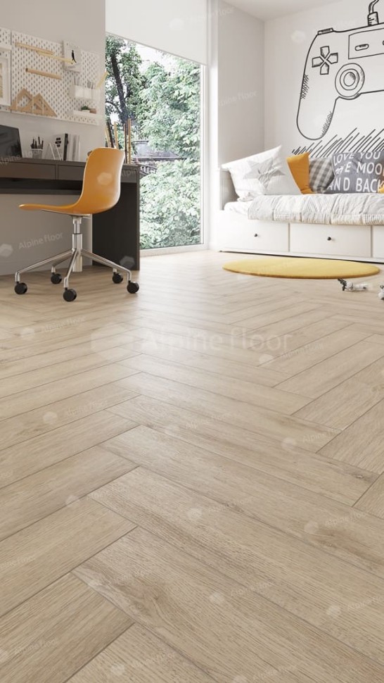 Виниловая плитка "Alpine Floor" Parquet LVT Дуб Медия (590*118*2,5 мм) — купить в Обнинске