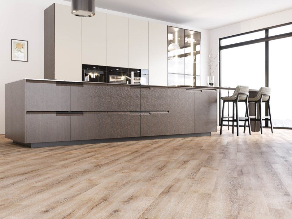 Замковая ПВХ плитка "Art Tile" Дуб Шеридан (920*150*4 мм) — купить в Обнинске