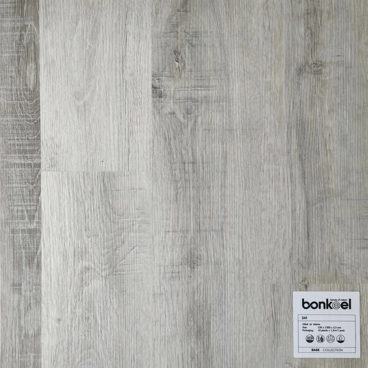 Плитка ПВХ "Bonkeel" Base New 241 (1220*150*3,5 мм) — купить в Обнинске