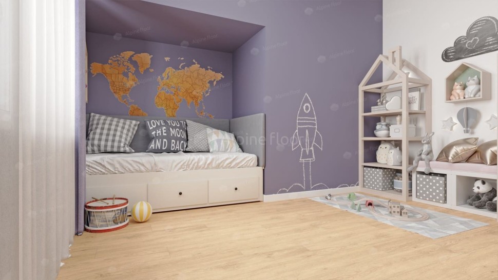 Виниловый ламинат "Alpine Floor" Classic Light MC Дуб Ваниль Селект (1220*183*3,5 мм) — купить в Обнинске