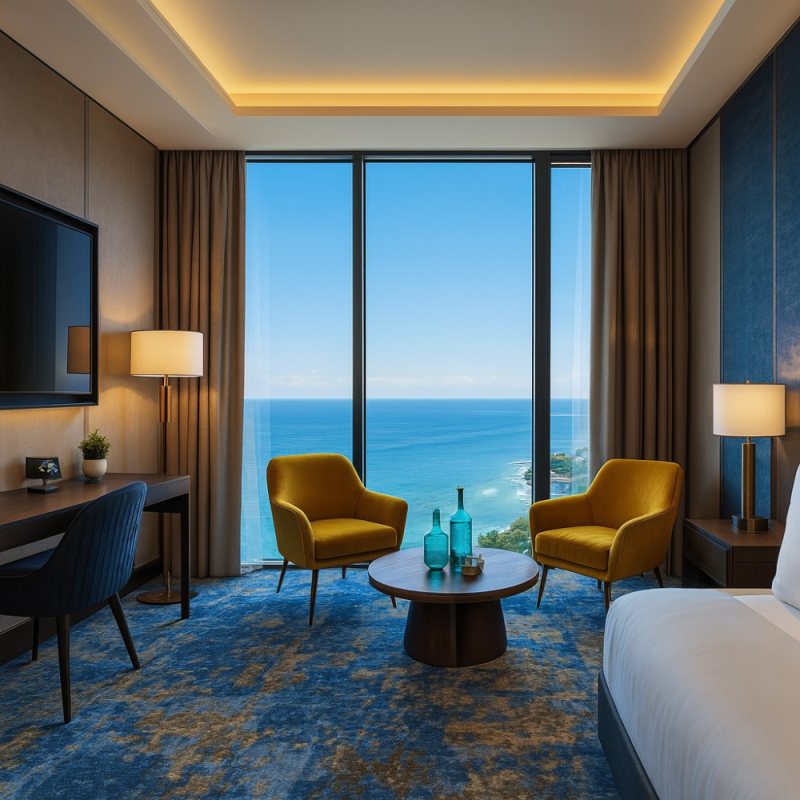 Ковролин Haima «Wilkins» Sahara 1000 Blue 04 (3,66 м) — купить в Обнинске