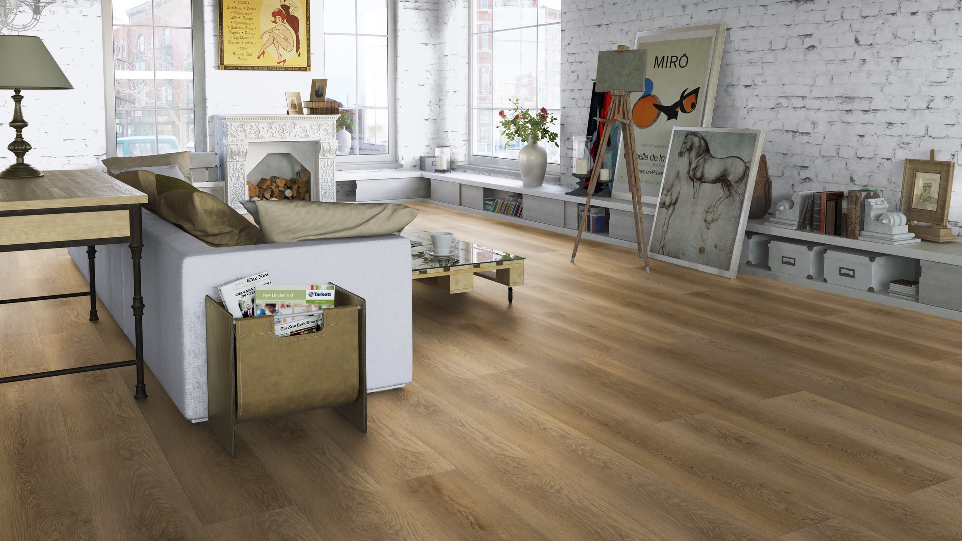 SPC ламинат "Tarkett" Deep House Stanley (1400*225*4,6 мм) — купить в Обнинске