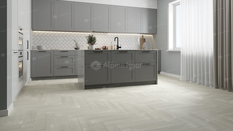 Виниловая плитка "Alpine Floor" Parquet LVT Зимний Лес (590*118*2,5 мм) — купить в Обнинске