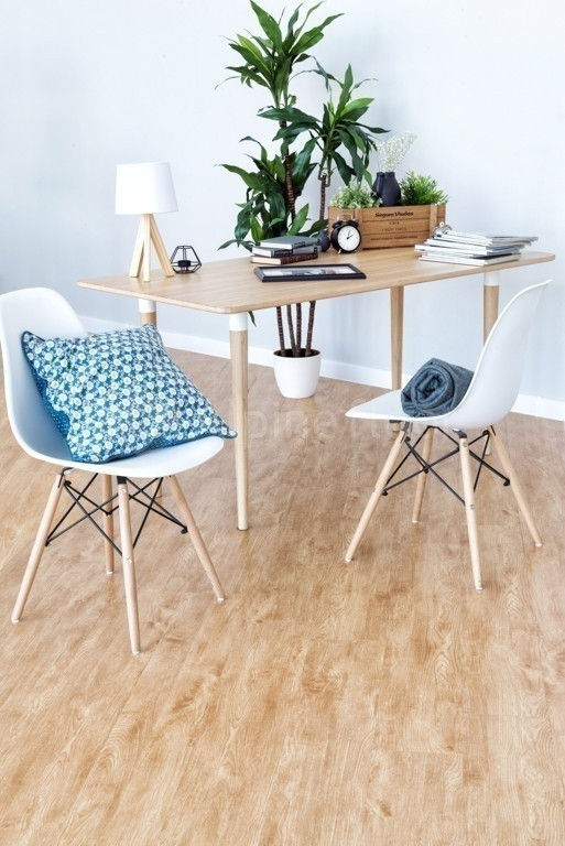 Замковая ПВХ плитка "Alpine Floor" Бук  (1220*183*4мм) — купить в Обнинске