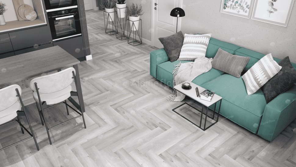 Виниловый ламинат "Alpine Floor" Parquet Light Дуб Лейтена (600*125*4 мм) — купить в Обнинске