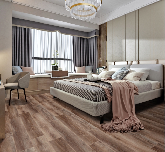 SPC ламинат "CronaFloor" Wood 4V Дуб Охрид (1200*180*4 мм) — купить в Обнинске