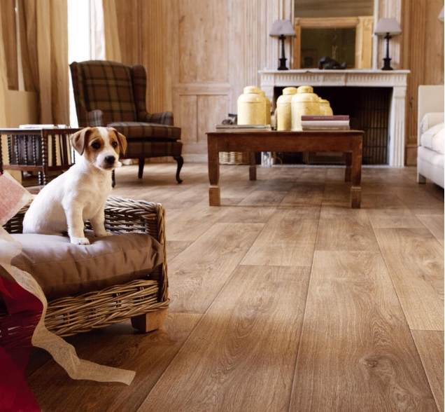 SPC ламинат "CronaFloor" Wood 4V Дуб Монтара (1200*180*4 мм) — купить в Обнинске