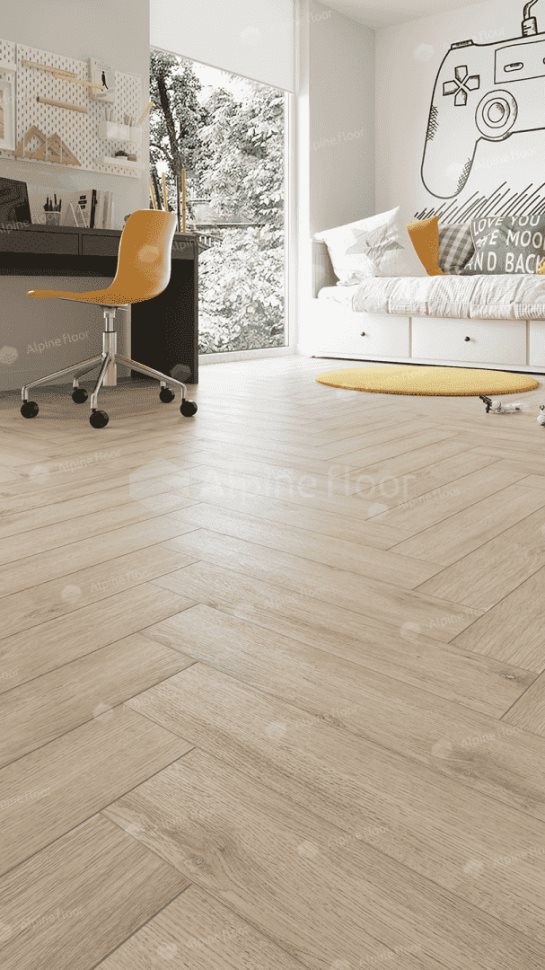 Виниловый ламинат "Alpine Floor" Parquet Light Дуб Медия (600*125*4 мм) — купить в Обнинске