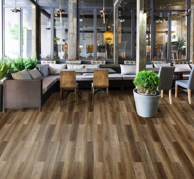 SPC ламинат "CronaFloor" Wood 4V Дуб Чак (1200*180*4 мм) — купить в Обнинске