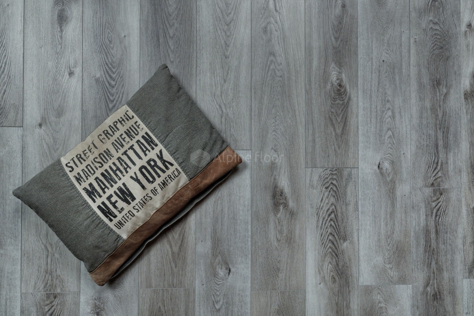 Замковая ПВХ плитка "Alpine Floor" Дуб гранит  (1524*180*8мм) — купить в Обнинске