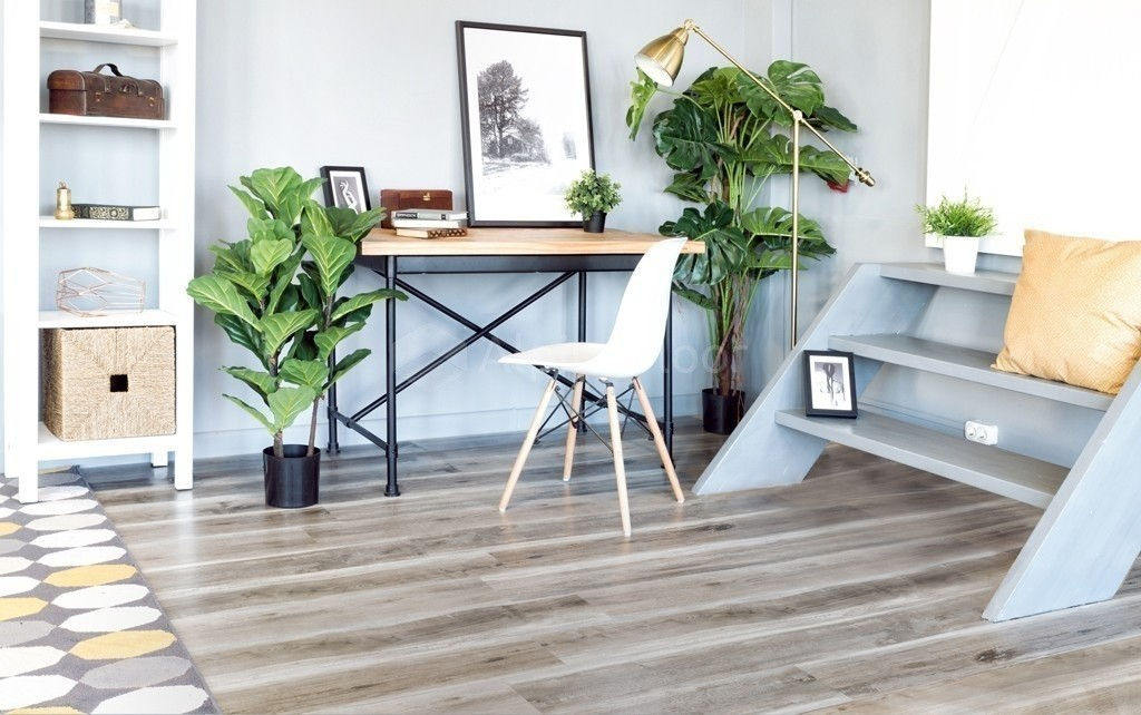 Кварцвиниловая плитка "Alpine Floor" Дуб Лесной  (1219*184*2мм) — купить в Обнинске