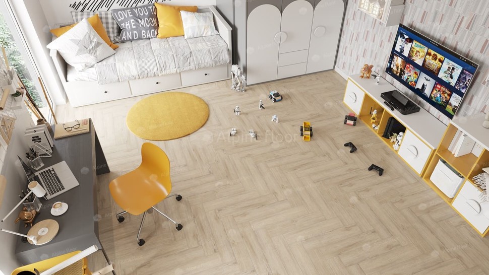 Виниловая плитка "Alpine Floor" Parquet LVT Дуб Медия (590*118*2,5 мм) — купить в Обнинске