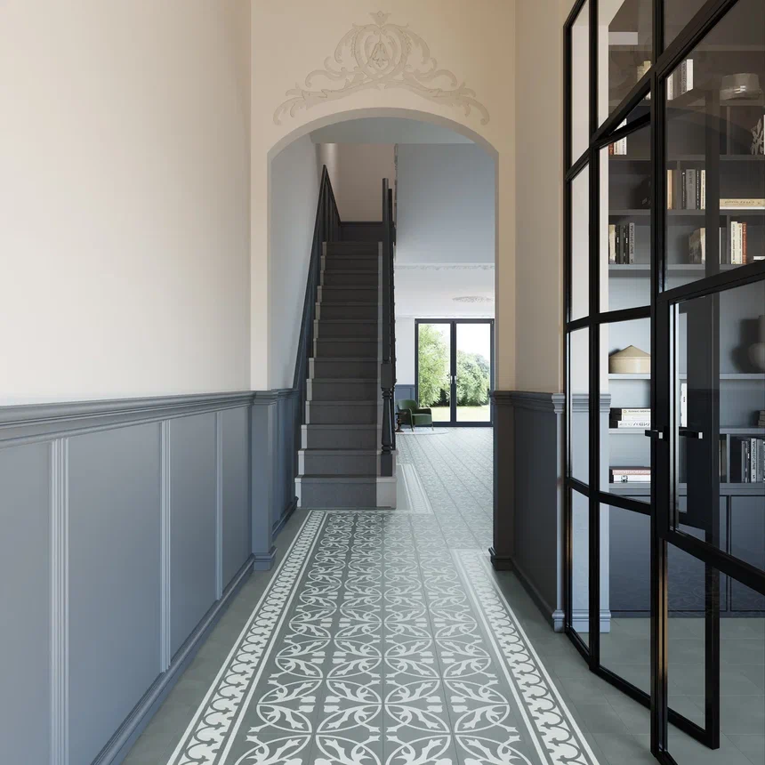 Кварцвиниловая плитка "Invictus" Victorian Deco Smoke (229*229*2,5мм) — купить в Обнинске